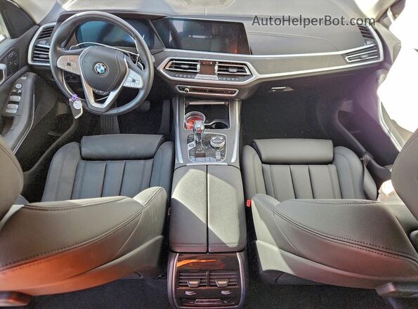 5UXCW2C00N9M53362 2022 BMW X7 Black Dashboard view
