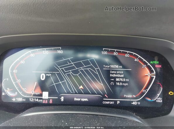 5UXCW2C01M9E52853 2021 BMW X7 Black უკანა სავარძლების ხედი