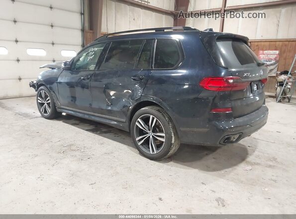 5UXCW2C01M9F19564 2021 BMW X7 Blue Rear left