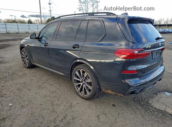 5UXCW2C01N9M30821 2022 BMW X7 Black Tył lewy