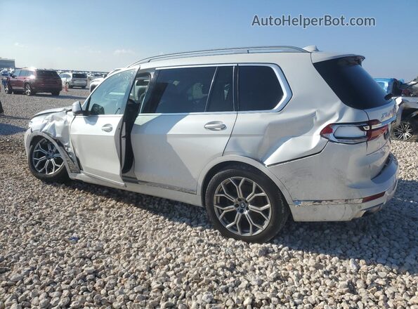 5UXCW2C02L9A02367 2020 BMW X7 White Trasero izquierdo
