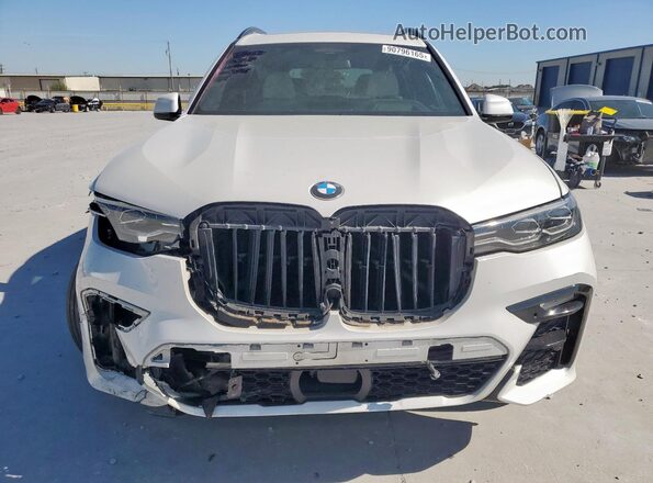 5UXCW2C03M9E27100 2021 BMW X7 White Front view