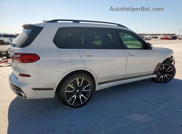 5UXCW2C03M9E27100 2021 BMW X7 White Rear right