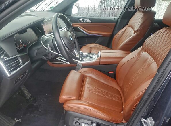 5UXCW2C03M9F10123 2021 BMW X7 Угольный 