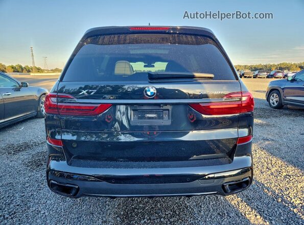 5UXCW2C03M9H66522 2021 BMW X7 Black Widok z tyłu
