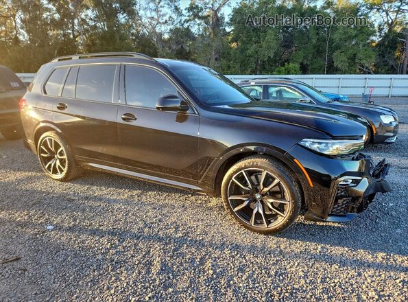 5UXCW2C03M9H66522 2021 BMW X7 Black Przód prawy