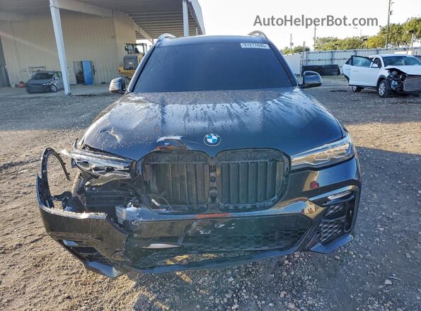 5UXCW2C04M9F19140 2021 BMW X7 Black წინა ხედი