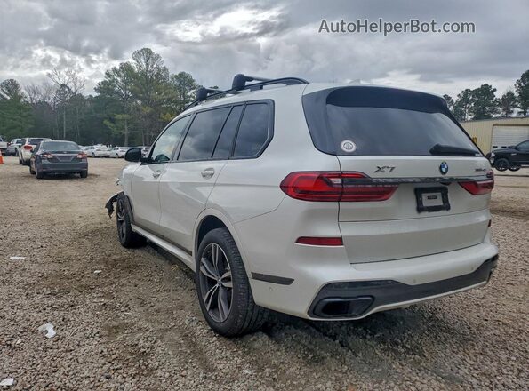 5UXCW2C04M9F87244 2021 BMW X7 White Задня ліва чверть