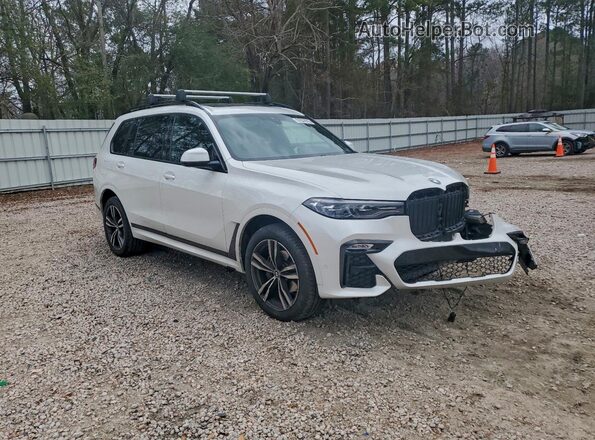 5UXCW2C04M9F87244 2021 BMW X7 White Передня права чверть