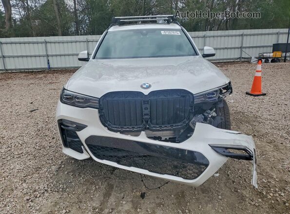 5UXCW2C04M9F87244 2021 BMW X7 White Вид спереду