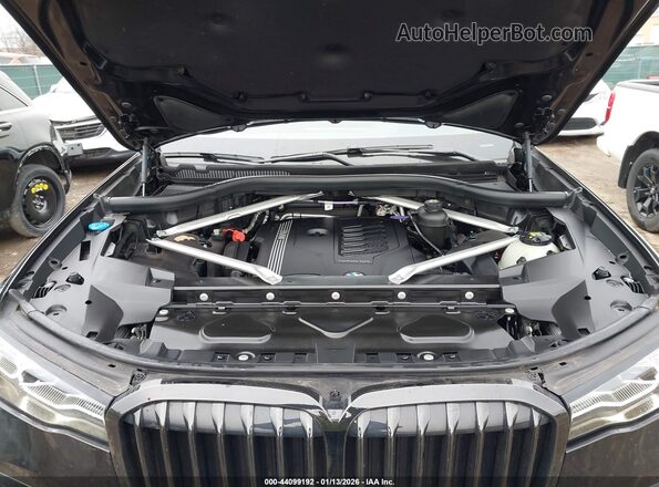 5UXCW2C04N9L18482 2022 BMW X7 Black Вид ззаду