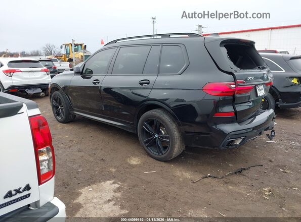 5UXCW2C04N9L18482 2022 BMW X7 Black Задня ліва чверть