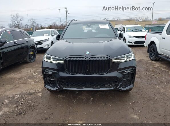 5UXCW2C04N9L18482 2022 BMW X7 Black Вид щитка приладів