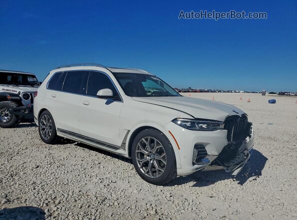 5UXCW2C05L9B61268 2020 BMW X7 White 