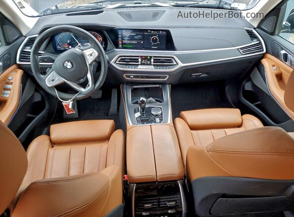5UXCW2C06N9M88441 2022 BMW X7 Black Dashboard view