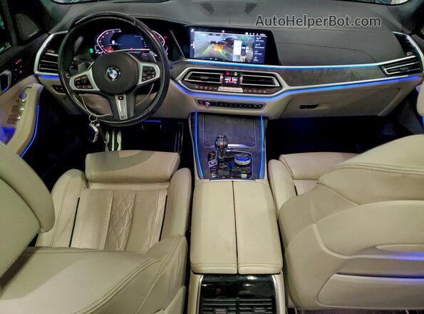 5UXCW2C07L9B35433 2020 BMW X7 Black 