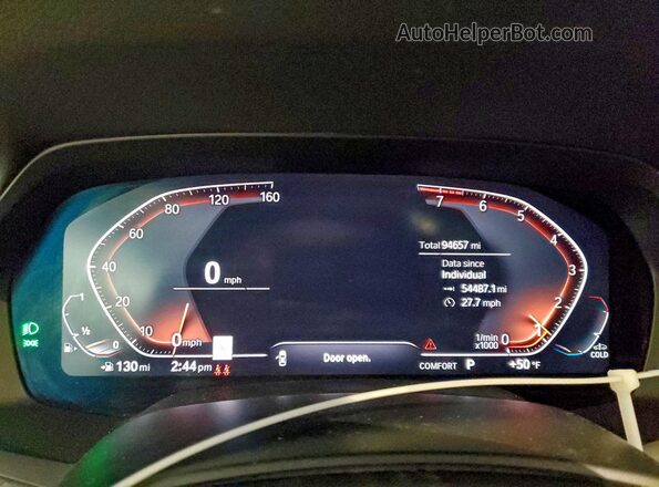 5UXCW2C07L9B35433 2020 BMW X7 Black 