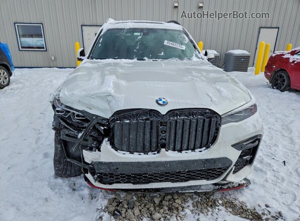 5UXCW2C08M9H27327 2021 BMW X7 White Դիմացի տեսք