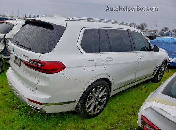 5UXCW2C08N9J28877 2022 BMW X7 White უკანა მარჯვენა