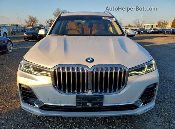 5UXCW2C08N9J28877 2022 BMW X7 White წინა ხედი