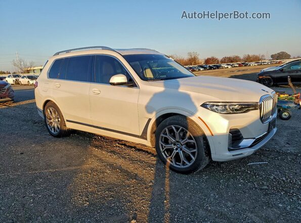 5UXCW2C08N9J28877 2022 BMW X7 White წინა მარჯვენა