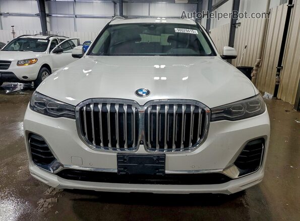 5UXCW2C09L9B77828 2020 BMW X7 Белый Вид спереди