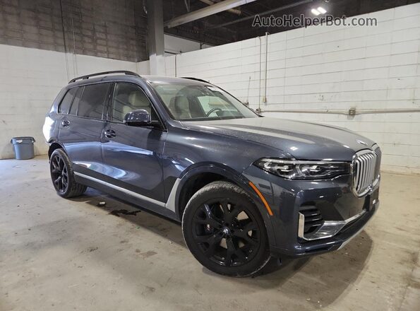 5UXCW2C09M9F03516 2021 BMW X7 Charcoal Delantero derecho
