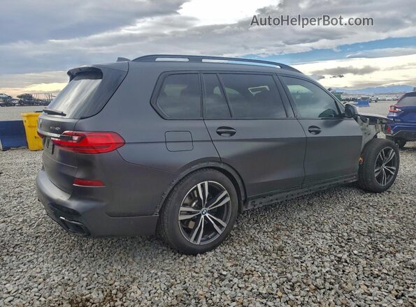 5UXCW2C09N9L12001 2022 BMW X7 Gray Հետևի աջ