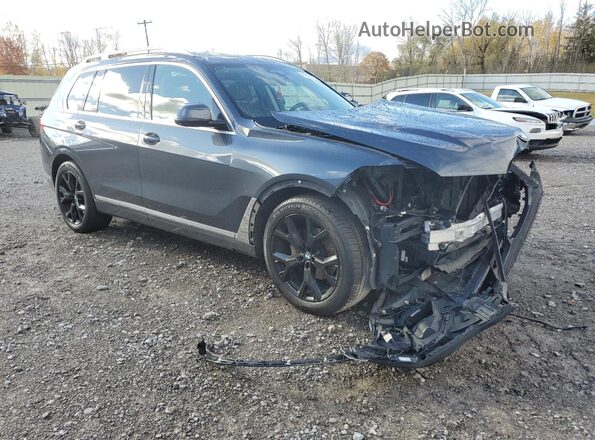 5UXCW2C0XM9E08995 2021 BMW X7 Gray Front right