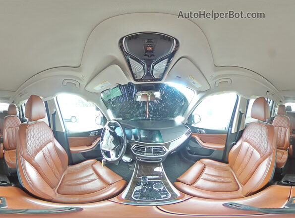5UXCW2C0XM9E08995 2021 BMW X7 Gray 360 interior view