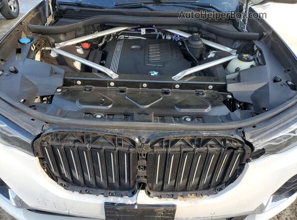 5UXCW2C0XM9F34452 2021 BMW X7 White Engine compartment view