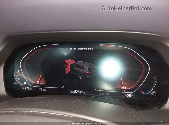 5UXCX6C03N9J68840 2022 BMW X7 Dark Blue 