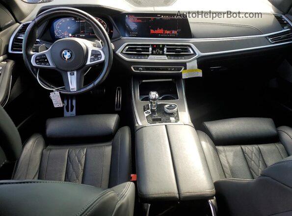 5UXCX6C03N9N04762 2022 BMW X7 Black Widok deski rozdzielczej