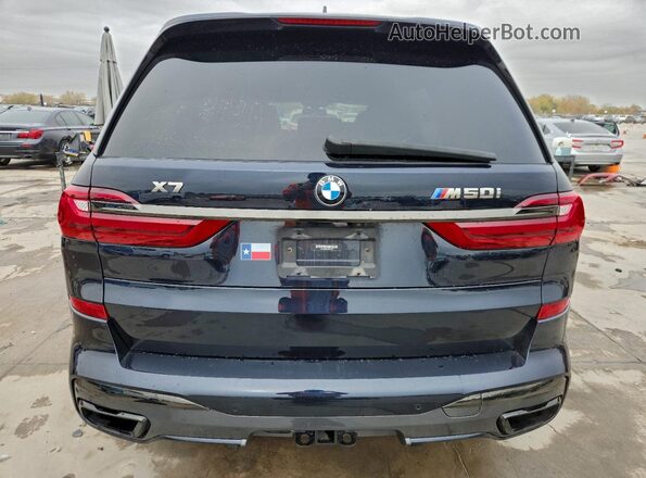 5UXCX6C04M9F41949 2021 BMW X7 Black Rear view