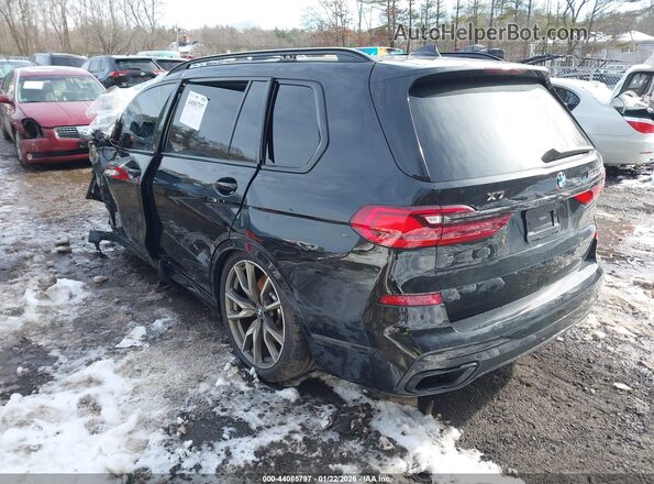 5UXCX6C0XL9B81648 2020 BMW X7 Черный Задняя левая четверть