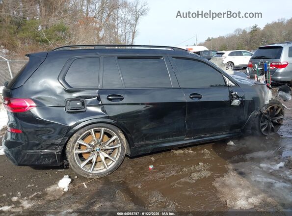 5UXCX6C0XL9B81648 2020 BMW X7 Черный Задняя правая четверть