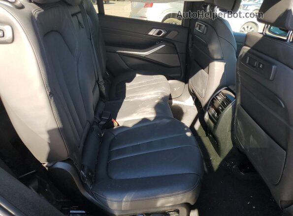 5UXCX6C0XN9M60713 2022 BMW X7 Черный Вид задней части салона