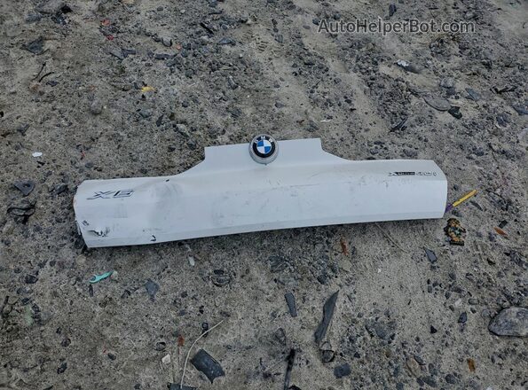 5UXCY6C00P9P38390 2023 BMW X6 White Vista de la etiqueta del VIN