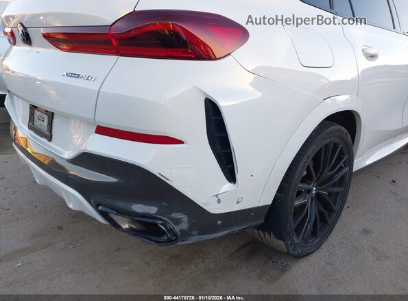 5UXCY6C00P9P83989 2023 BMW X6 White 