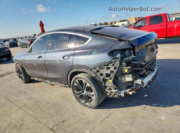 5UXCY6C01N9N32024 2022 BMW X6 Black Trasero izquierdo