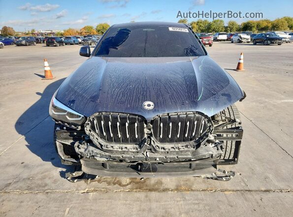 5UXCY6C01N9N32024 2022 BMW X6 Black Vista frontal