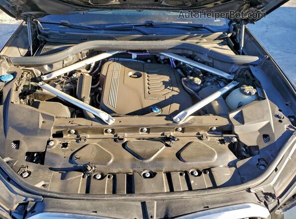5UXCY6C01P9N76821 2023 BMW X6 Черный Вид подкапотного пространства