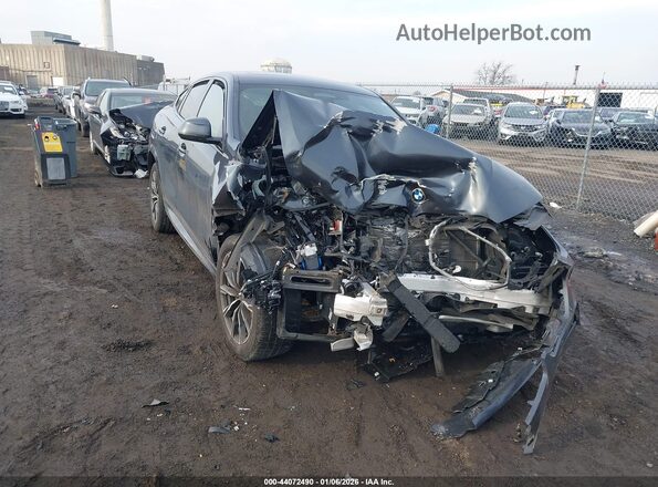 5UXCY6C03N9L99413 2022 BMW X6 Gray Front view