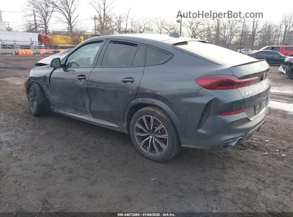 5UXCY6C03N9L99413 2022 BMW X6 Gray Rear left