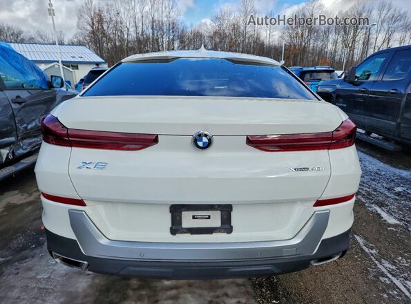 5UXCY6C04M9H53389 2021 BMW X6 Белый Вид сзади