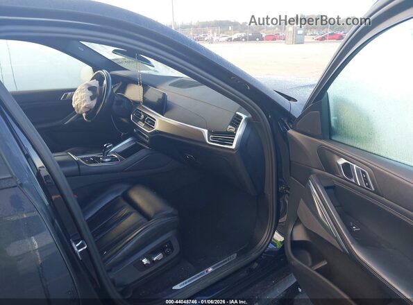 5UXCY6C04P9R58079 2023 BMW X6 Black Widok wnętrza z przodu