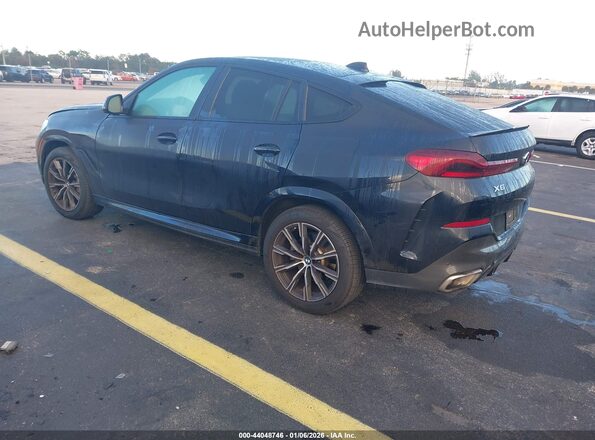 5UXCY6C04P9R58079 2023 BMW X6 Black Tył lewy