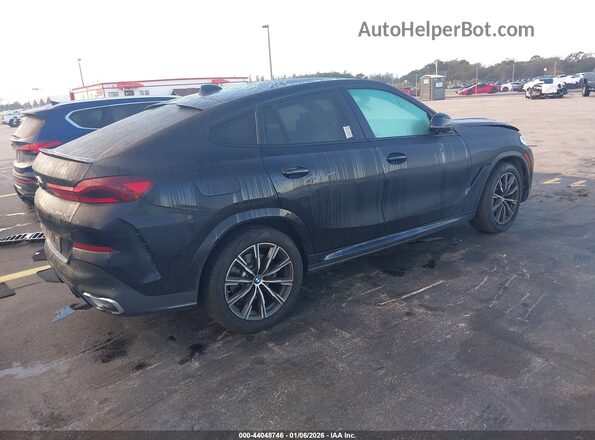 5UXCY6C04P9R58079 2023 BMW X6 Black Tył prawy