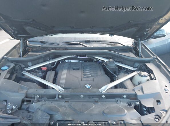 5UXCY6C04P9R58079 2023 BMW X6 Black Widok z tyłu
