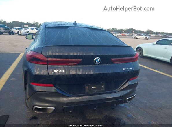 5UXCY6C04P9R58079 2023 BMW X6 Black 